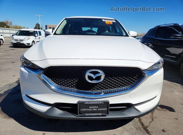 JM3KFBBM2K1587034 2019 MAZDA CX-5 Белый Вид спереди