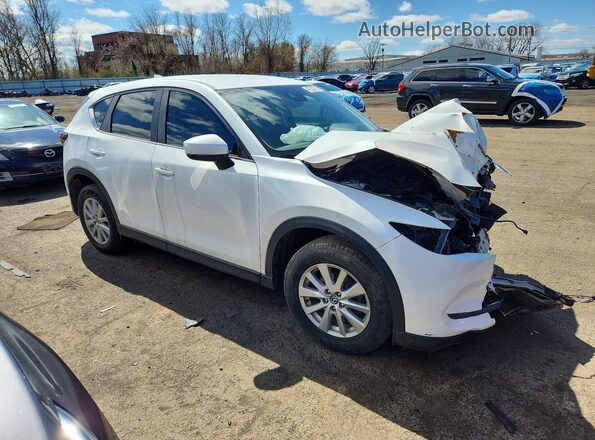 JM3KFBBM5K0591682 2019 MAZDA CX-5 Белый Передняя правая четверть