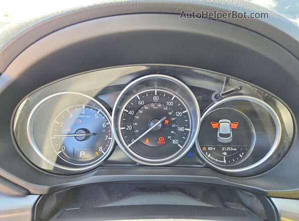 JM3KFBBM5P0181097 2023 MAZDA CX-5 Черный Вид щитка приборов