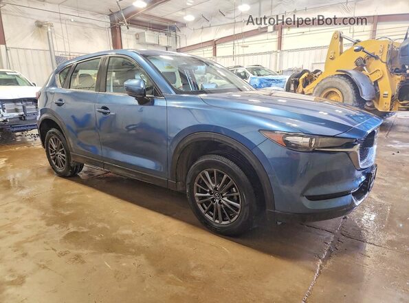 JM3KFBBM7M1306915 2021 MAZDA CX-5 Синий Передняя правая четверть