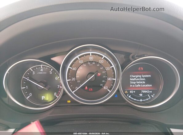 JM3KFBBM8L0835326 2020 MAZDA CX-5 Синий Вид задних сидений