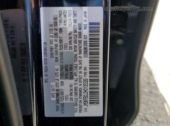 JM3KFBCL0H0106329 2017 MAZDA CX-5 Blue Widok komory silnika