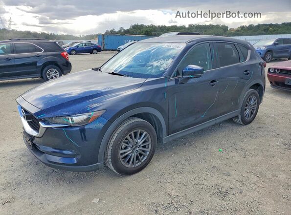 JM3KFBCL0H0106329 2017 MAZDA CX-5 Blue Przód lewy