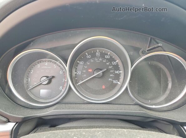 JM3KFBCL0H0122692 2017 MAZDA CX-5 Blue Widok zestawu wskaźników