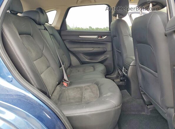 JM3KFBCL0H0122692 2017 MAZDA CX-5 Blue Widok wnętrza z tyłu
