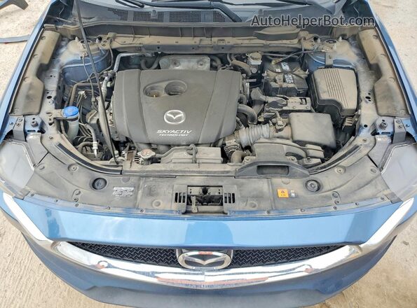 JM3KFBCL0H0122692 2017 MAZDA CX-5 Blue Widok komory silnika