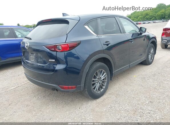 JM3KFBCL0H0164019 2017 MAZDA CX-5 Синий Задняя правая четверть