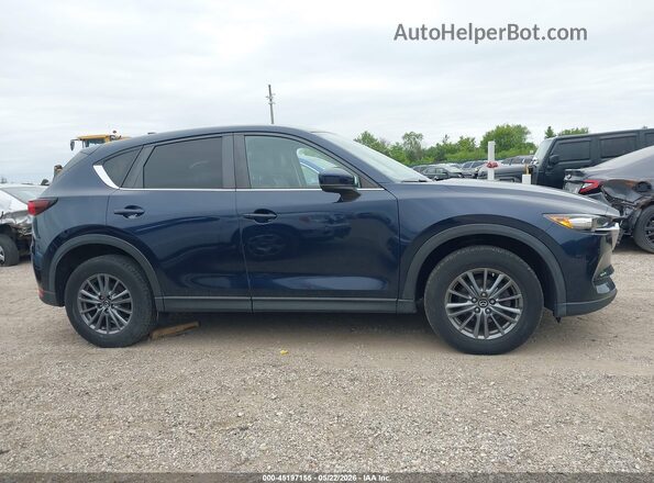 JM3KFBCL0H0164019 2017 MAZDA CX-5 Синий Вид задней части салона