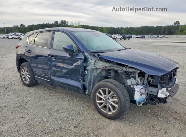 JM3KFBCL1R0411923 2024 MAZDA CX-5 Синий Передняя правая четверть
