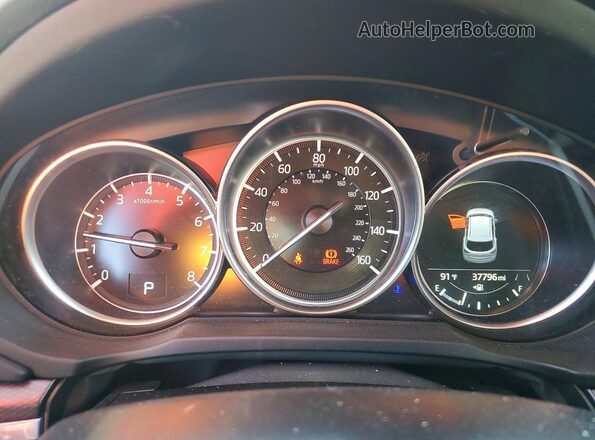 JM3KFBCL1R0462015 2024 MAZDA CX-5 Gray Вид щитка приладів