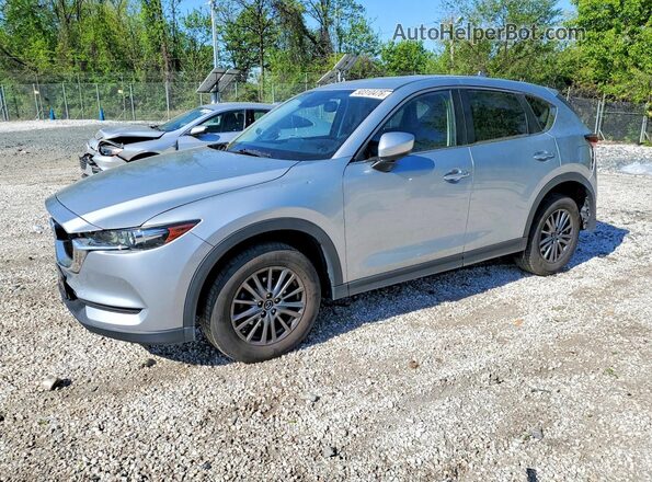 JM3KFBCL3H0158456 2017 MAZDA CX-5 Серебряный Передняя левая четверть