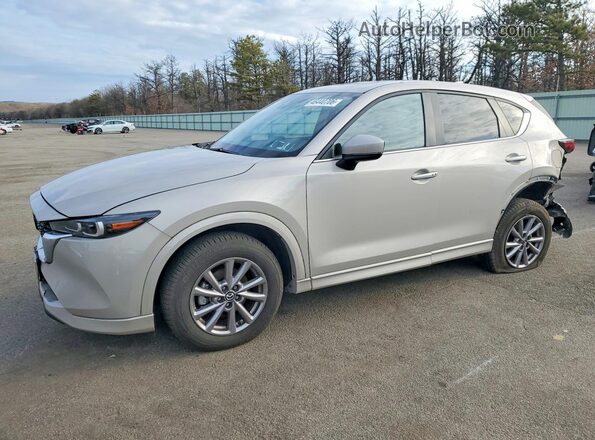 JM3KFBCL3R0501638 2024 MAZDA CX-5 Silver წინა მარცხენა ხედი სამი მეოთხედიდან