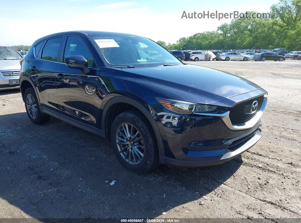 JM3KFBCL4H0115955 2017 MAZDA CX-5 Dark Blue Передняя правая четверть