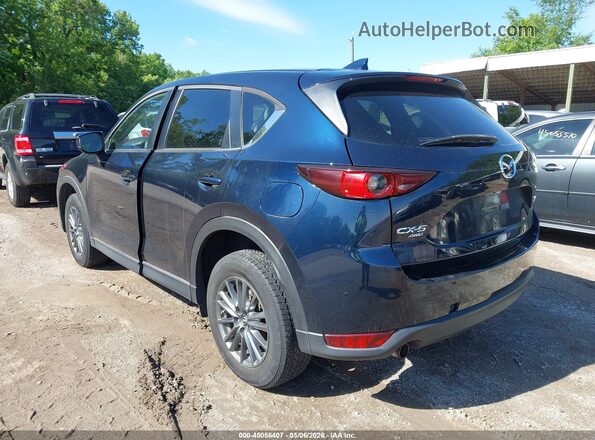 JM3KFBCL4H0115955 2017 MAZDA CX-5 Dark Blue Задняя левая четверть