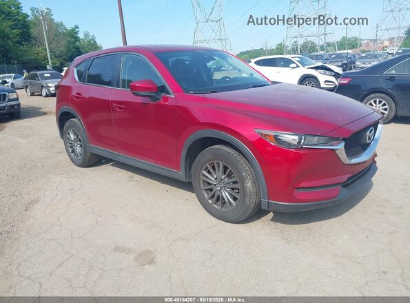 JM3KFBCL5H0173735 2017 MAZDA CX-5 Красный Передняя правая четверть