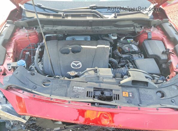 JM3KFBCL5H0213330 2017 MAZDA CX-5 Red Widok komory silnika