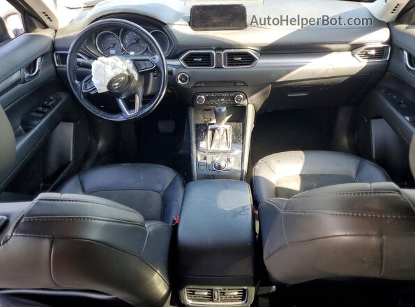 JM3KFBCL6H0159908 2017 MAZDA CX-5 Blue Вид панелі приладів