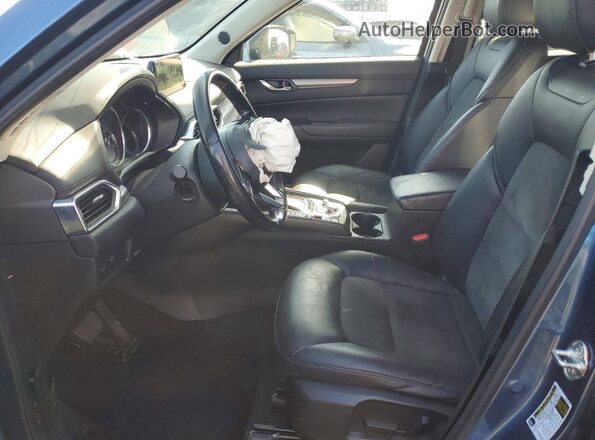 JM3KFBCL6H0159908 2017 MAZDA CX-5 Blue Вид салону спереду