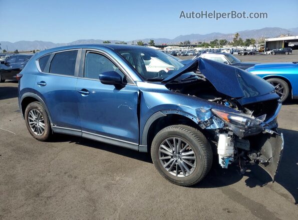JM3KFBCL6H0159908 2017 MAZDA CX-5 Blue Передня права чверть