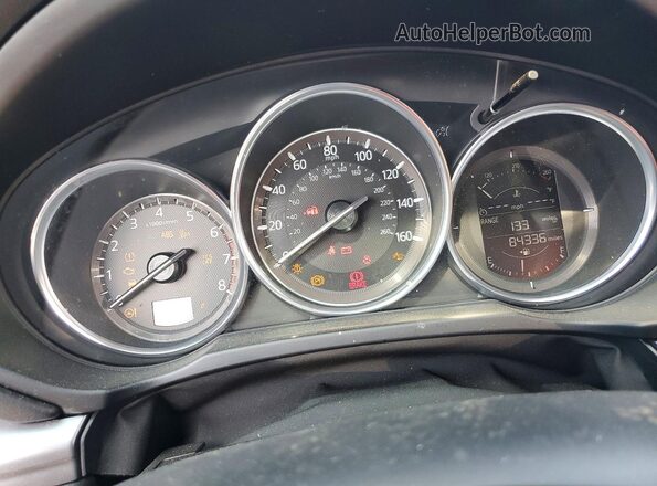 JM3KFBCL6H0159908 2017 MAZDA CX-5 Blue Вид щитка приладів