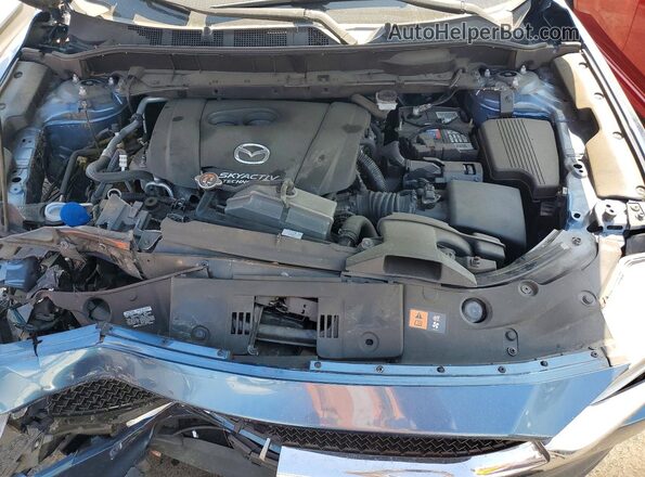 JM3KFBCL6H0159908 2017 MAZDA CX-5 Blue Вид підкапотного простору