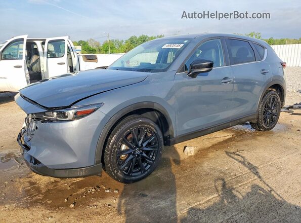 JM3KFBCL6R0460244 2024 MAZDA CX-5 Синий Передняя левая четверть
