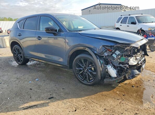 JM3KFBCL6R0460244 2024 MAZDA CX-5 Синий Передняя правая четверть