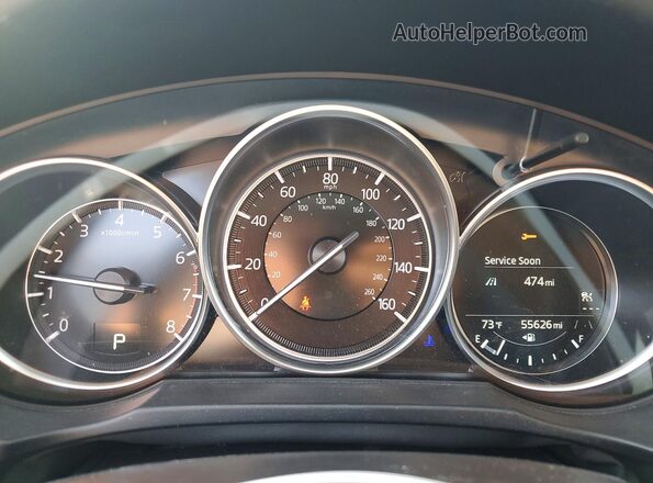JM3KFBCL6R0460244 2024 MAZDA CX-5 Синий Вид щитка приборов
