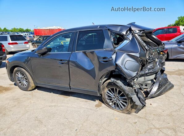 JM3KFBCL7H0226595 2017 MAZDA CX-5 Gray Trasero izquierdo