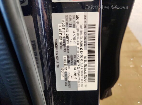JM3KFBCL7S0538794 2025 MAZDA CX-5 Blue Vista interior de 360 grados