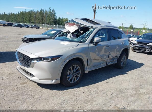 JM3KFBCL7S0677517 2025 MAZDA CX-5 Бежевый Передняя левая четверть