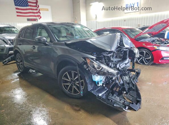 JM3KFBCM0J0302589 2018 MAZDA CX-5 Серый Передняя правая четверть