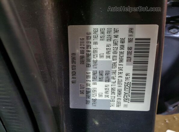 JM3KFBCM0J0302589 2018 MAZDA CX-5 Серый Вид наклейки с VIN-кодом
