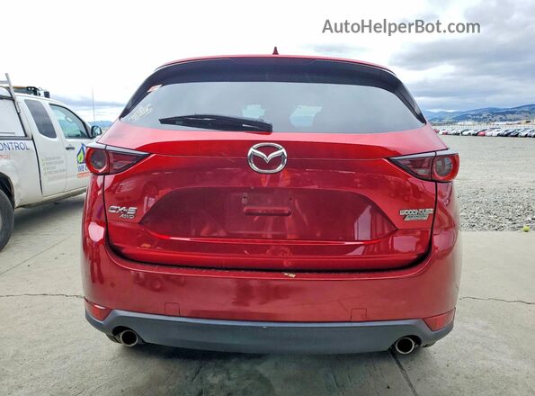 JM3KFBCM0K0523286 2019 MAZDA CX-5 Red Widok z tyłu