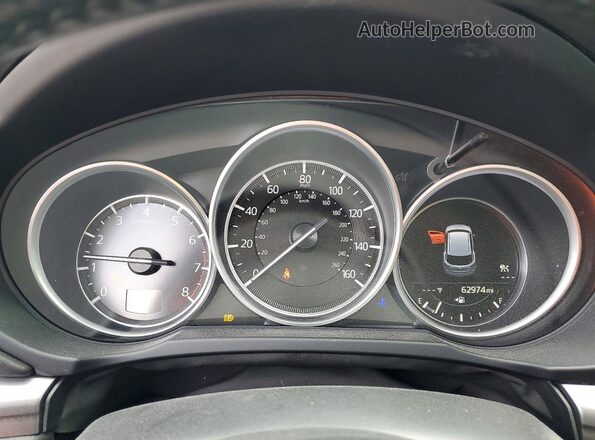 JM3KFBCM0K1619543 2019 MAZDA CX-5 Black Widok zestawu wskaźników