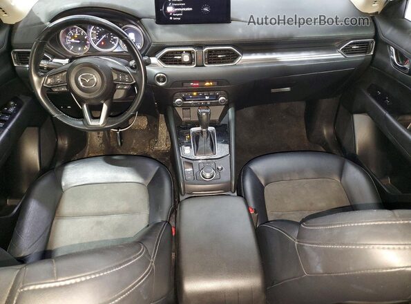 JM3KFBCM0M0346886 2021 MAZDA CX-5 Серебряный Вид панели приборов
