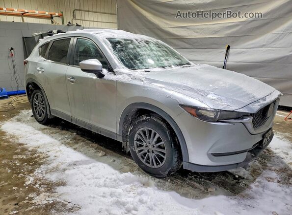 JM3KFBCM0M0346886 2021 MAZDA CX-5 Серебряный Передняя правая четверть