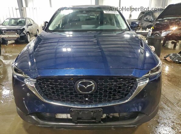 JM3KFBCM0N0556910 2022 MAZDA CX-5 Синий Вид спереди