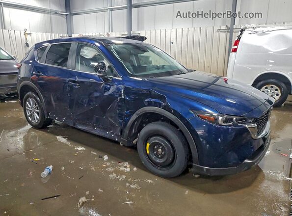 JM3KFBCM0N0556910 2022 MAZDA CX-5 Синий Передняя правая четверть