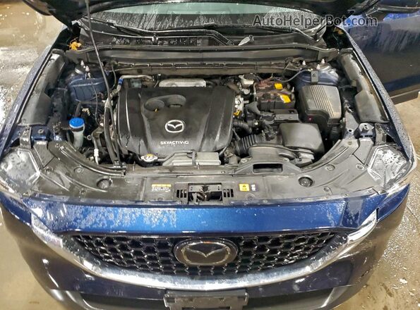 JM3KFBCM0N0556910 2022 MAZDA CX-5 Синий Вид подкапотного пространства