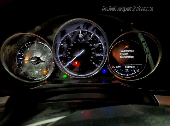 JM3KFBCM0N0556910 2022 MAZDA CX-5 Синий Вид щитка приборов