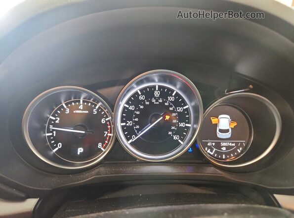 JM3KFBCM0P0139922 2023 MAZDA CX-5 Черный Вид щитка приборов