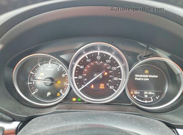 JM3KFBCM0P0181569 2023 MAZDA CX-5 White Widok zestawu wskaźników