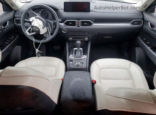 JM3KFBCM0P0181569 2023 MAZDA CX-5 White Widok deski rozdzielczej