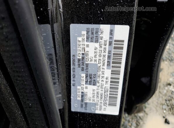 JM3KFBCM0S0755371 2025 MAZDA CX-5 Черный Вид наклейки с VIN-кодом