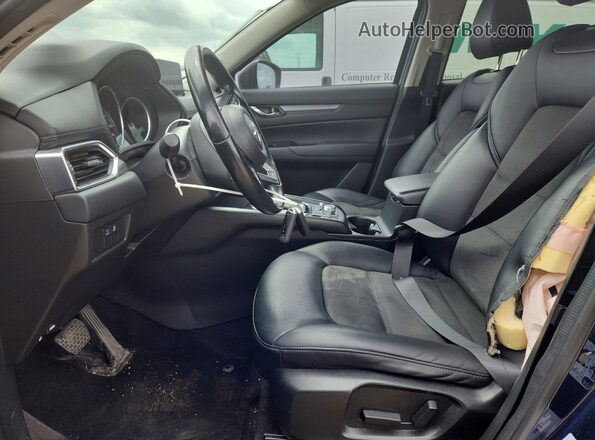 JM3KFBCM1J0373493 2018 MAZDA CX-5 Синий Вид салона спереди