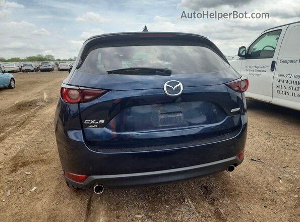 JM3KFBCM1J0373493 2018 MAZDA CX-5 Синий Вид сзади