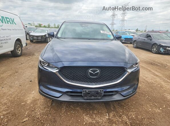 JM3KFBCM1J0373493 2018 MAZDA CX-5 Синий Вид спереди