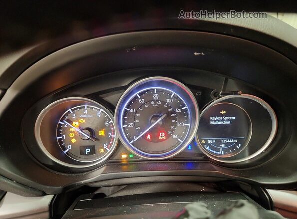 JM3KFBCM1J0462478 2018 MAZDA CX-5 Серый Вид щитка приборов