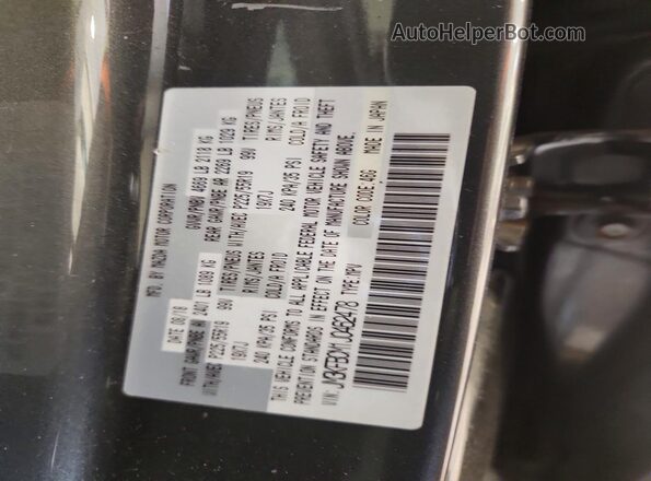 JM3KFBCM1J0462478 2018 MAZDA CX-5 Серый Вид наклейки с VIN-кодом